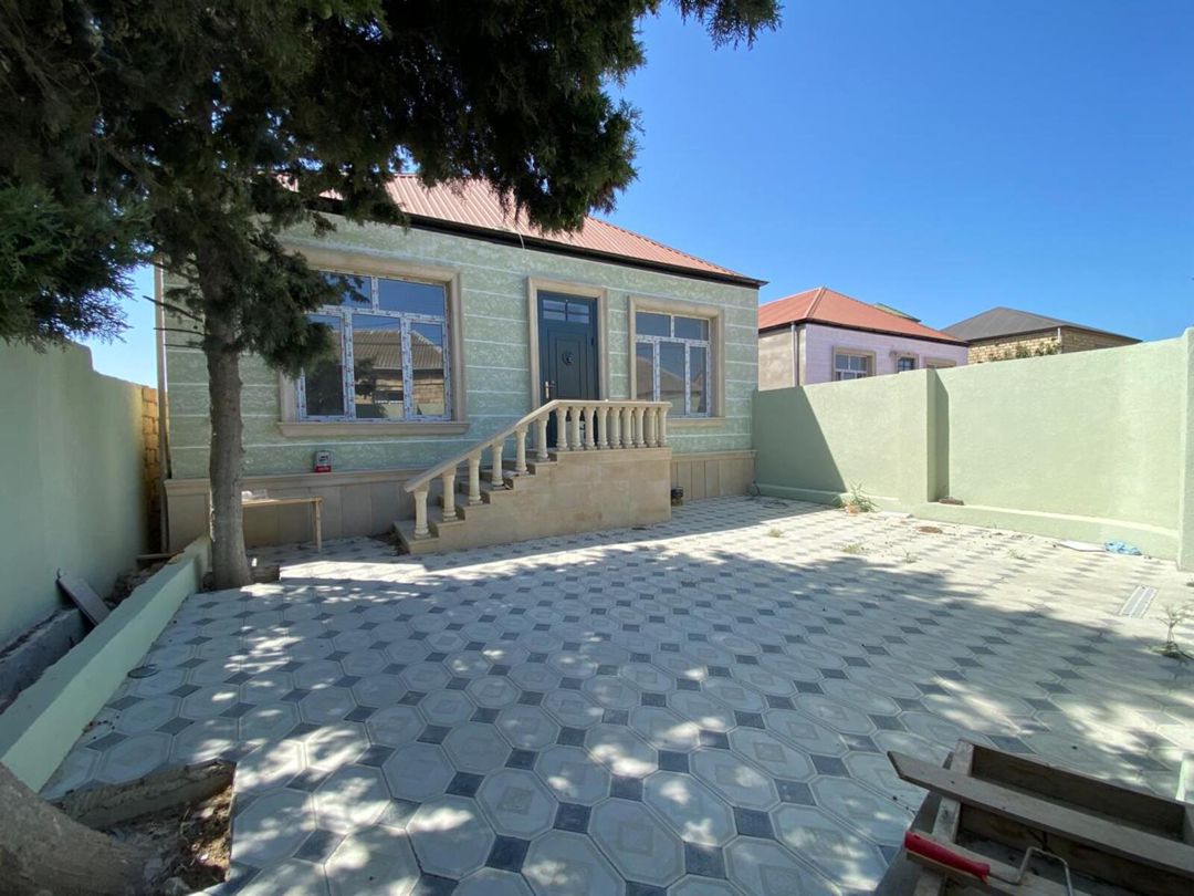 Satılır 3 otaqlı həyət evi/bağ evi 95 m² — Ev, villa, Bakı (2)