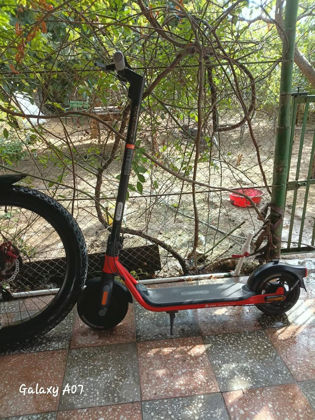Segway Ninebot elektrik skuter - Maks sürət: 25 km/s (istifadəçi — İdman, hobi, istirahət, Digah (6)