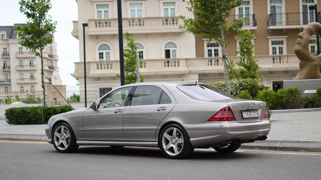 Mercedes S 55 AMG, 5.4 L, 2004 il, 150 000 km — Avtomobillər, Bakı (2)