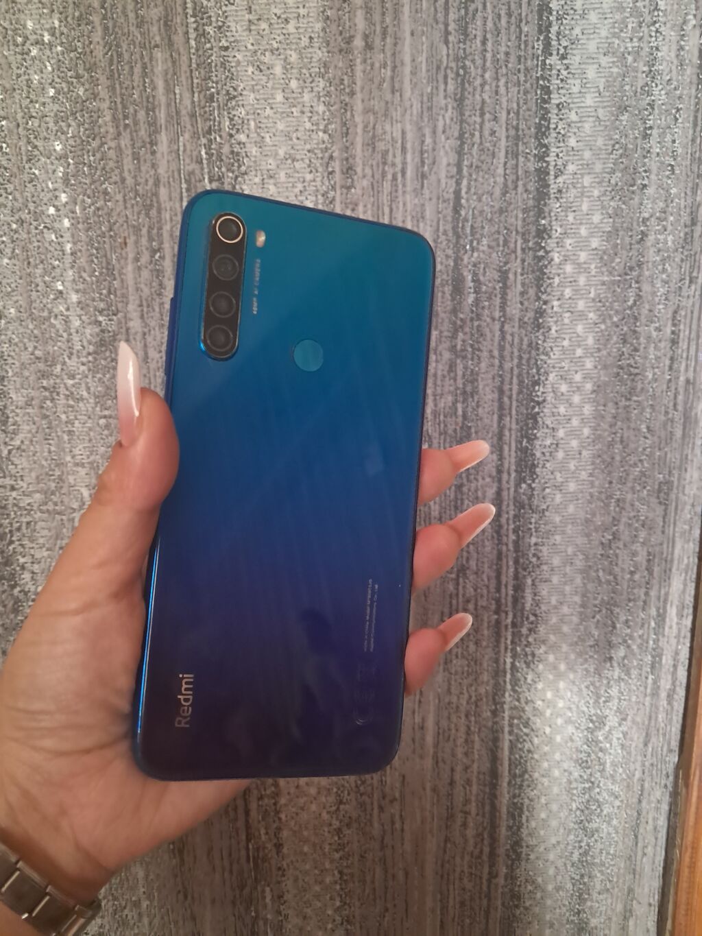 Redmi 8, 64 GB, rəng - Mavi, Barmaq izi — Elektronika, Bakı