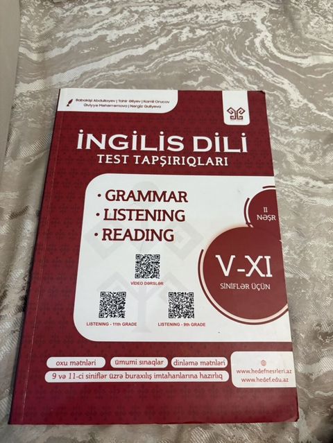 5-11 ingilis dili test kitabi — Bakı