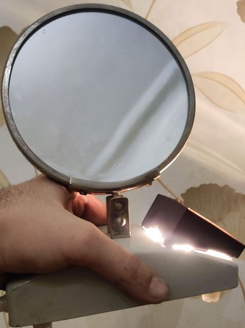 Sovet istehsalı masaüstü kosmetik güzgü-lampa Z3-1 - Model: Z3-1 — Bakı