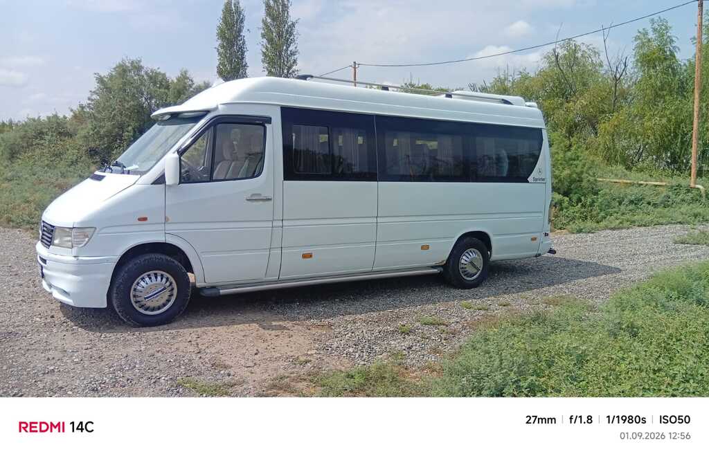 Mercedes Sprinter 312, 2.9 L, 1998 il, 656 409 km — Avtomobillər, İmişli (3)