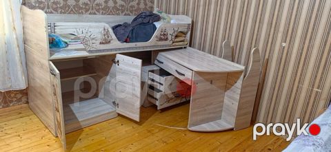 Uşaq üçün funksional loft-çarpayı dəsti - Kompakt “loft” tipli