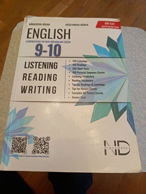 Englısh 9 - 10 siniflər üçün tam təzədir istifadə olunmayıb — Bakı