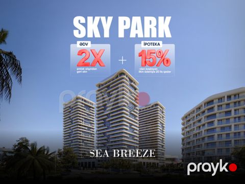Satılır 1 otaqlı yeni tikili 56.7 m²