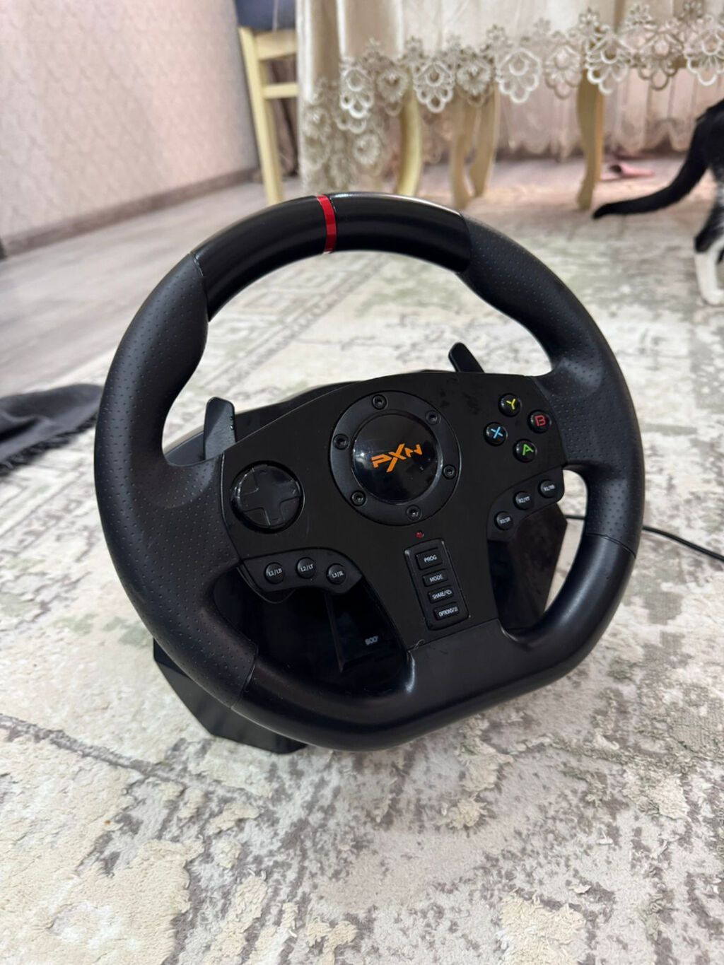 PXN V9 Gaming Racing Wheel satılır. Vəziyyəti yaxşıdır, problemsiz — Elektronika, Xırdalan (6)