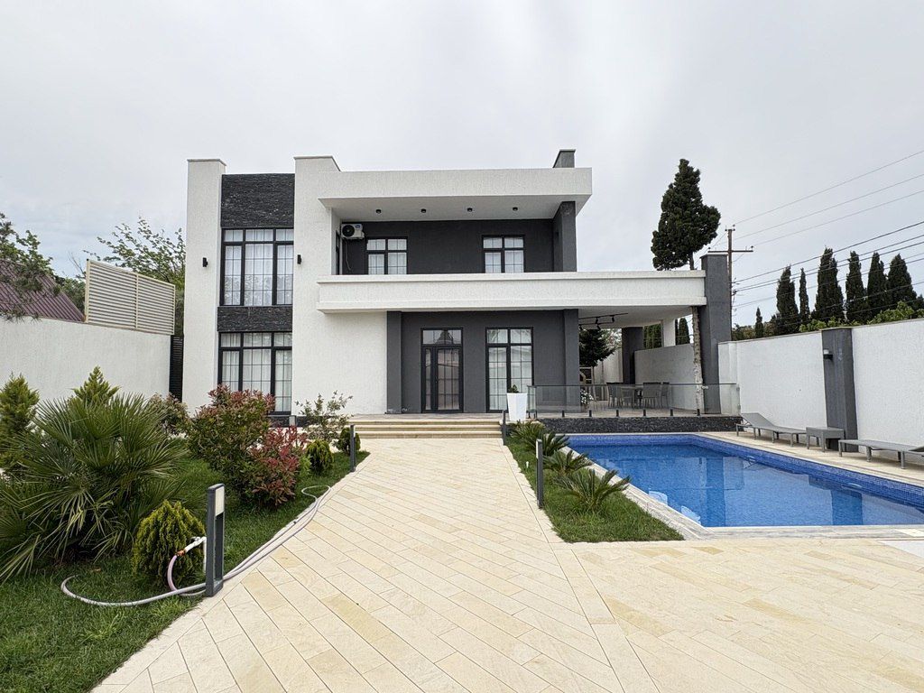 İcarəyə verilir 5 otaqlı həyət evi/bağ evi 450 m² — Ev, villa, Bakı (7)