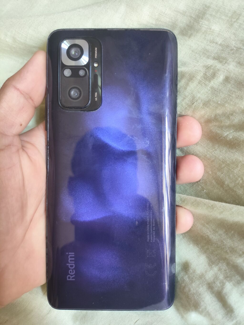 Redmi Note, 256 GB, rəng - Göy, Barmaq izi — Elektronika, Bakı
