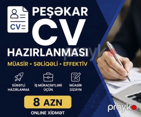 Peşəkar CV hazırlanması — Bakı