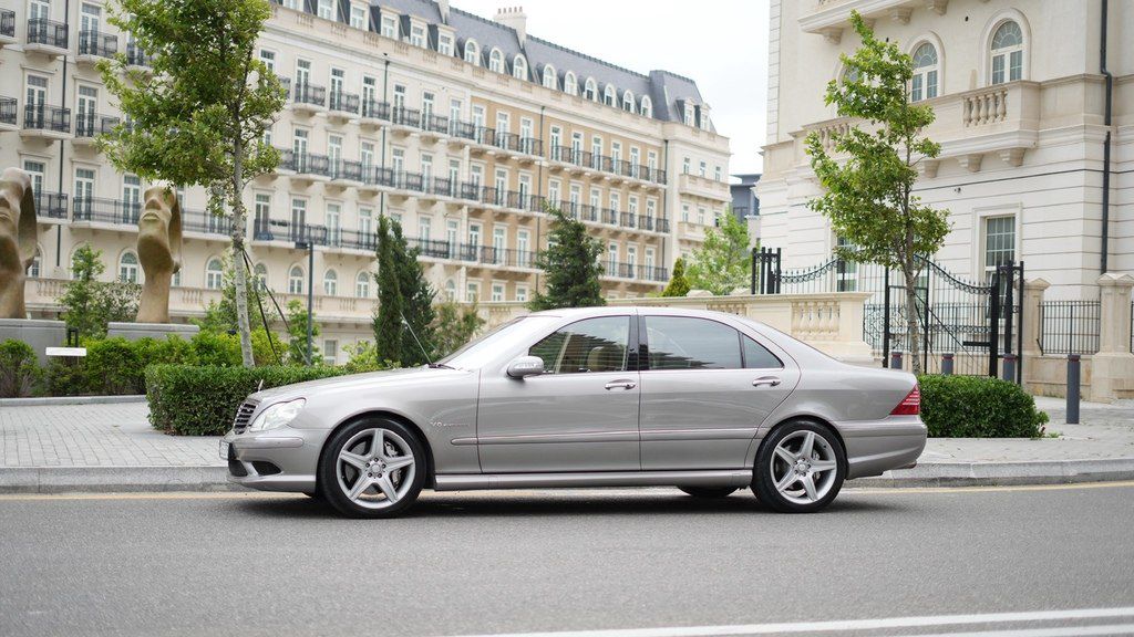 Mercedes S 55 AMG, 5.4 L, 2004 il, 150 000 km — Avtomobillər, Bakı (3)