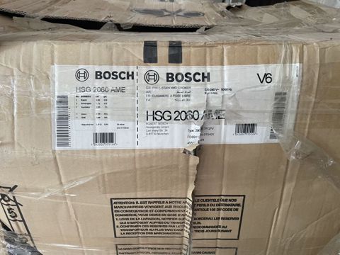 Bosch HSG 2060 AME sərbəst quraşdırılan plitə - Qarışıq ocaqlı model