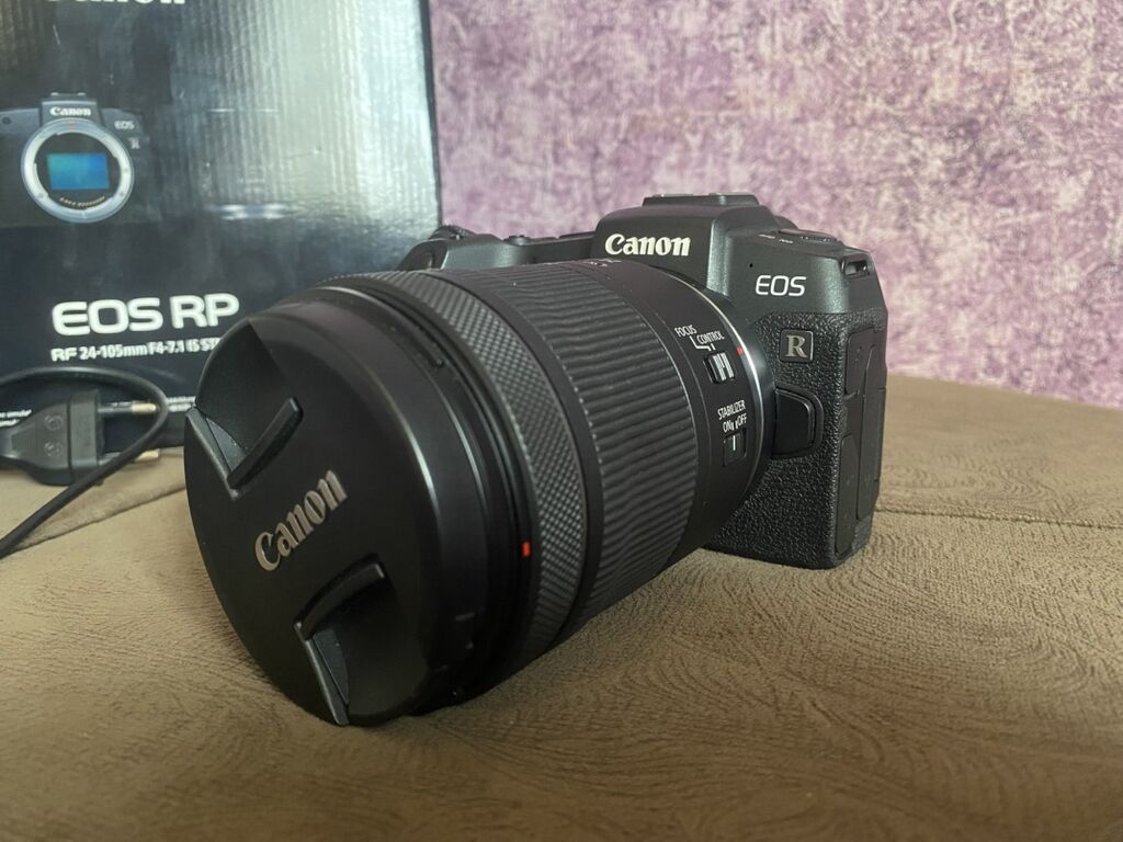Canon EOS RP tam kadr güzgüsüz fotoaparat + RF 24-105mm f/4-7.1 IS STM — Elektronika, Sabirabad (2)