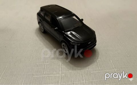Qara rəngli die-cast miniatür SUV maşın modeli - Korpus: metal — Bakı