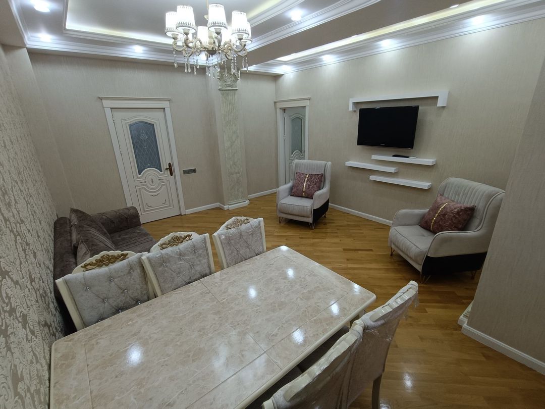 İcarəyə verilir 2 otaqlı yeni tikili 85 m² — Mənzil, Bakı (3)