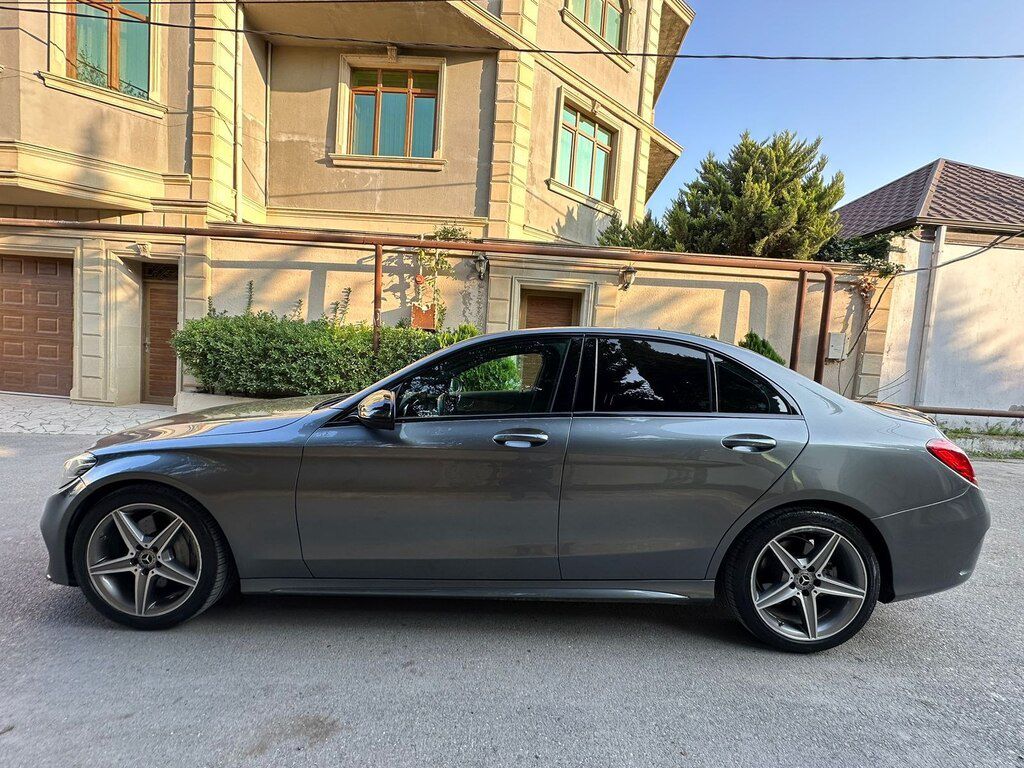 Mercedes C 200, 2.0 L, 2017 il, 185 000 km — Avtomobillər, Bakı (4)