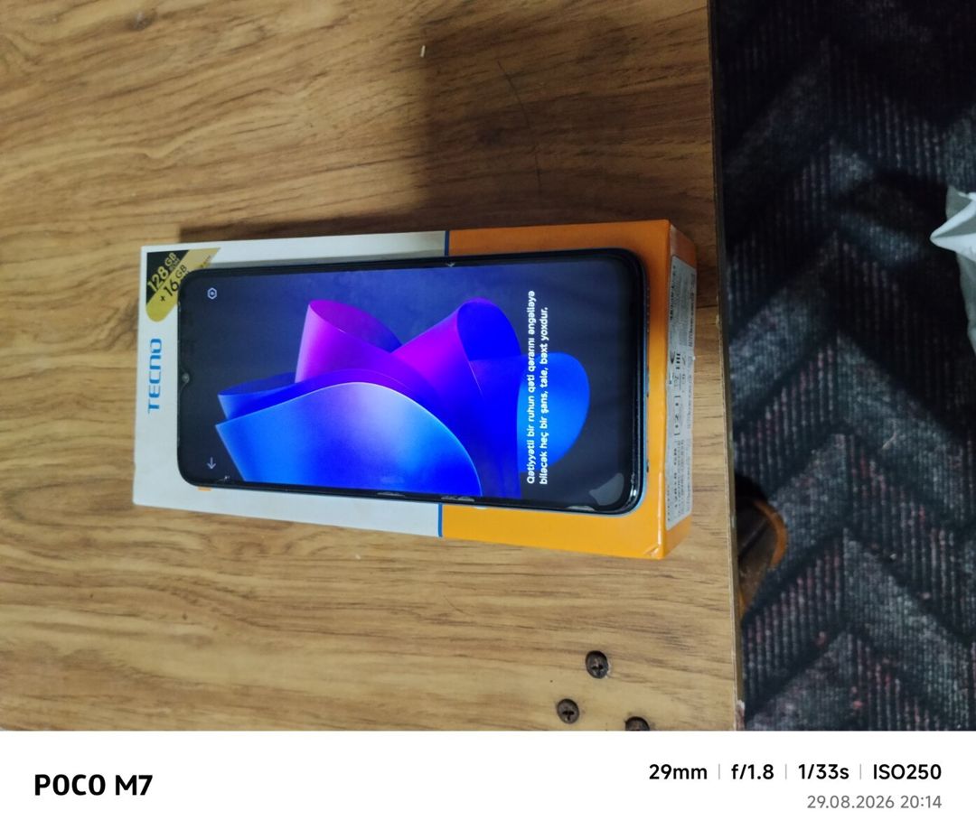 Tecno Spark 10 Blue 128GB/8GB — Smartfonlar, Bakı (3)