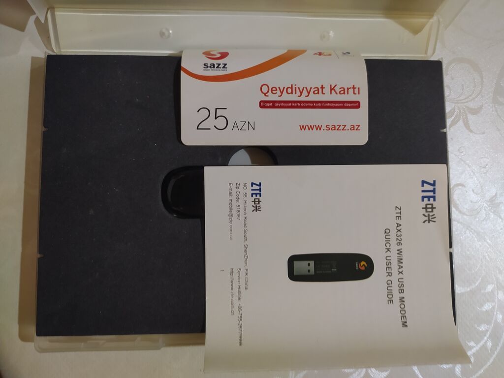 Sazz 4G USB Modem – sürətli, mobil internet üçün Xüsusiyyətlər: - 4G — Elektronika, Xırdalan (6)