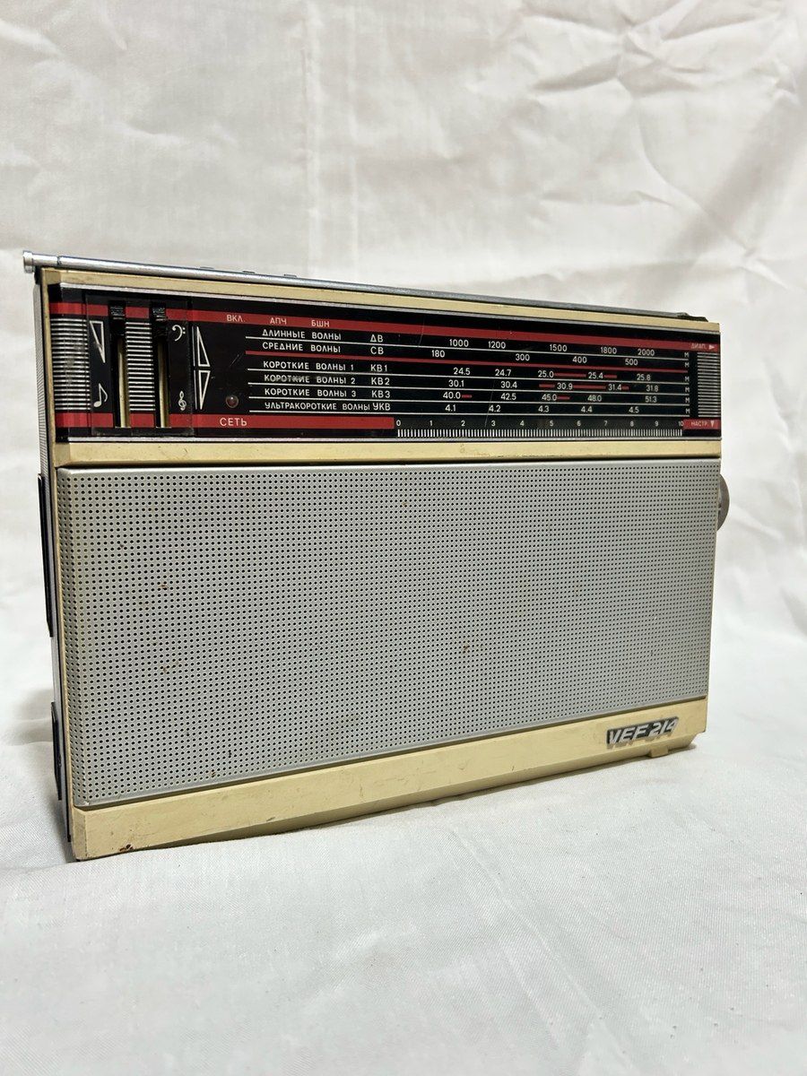 Retro radio VEF 214. ВЭФ 214 — Kolleksiyalar, Bakı (2)