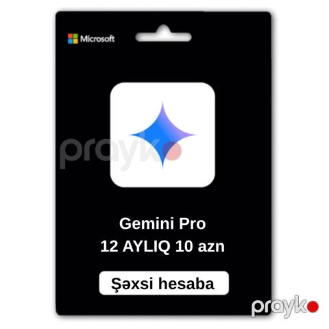 Google Gemini Pro 5 TB, yüksək performanslı süni intellekt imkanlarını — Bakı