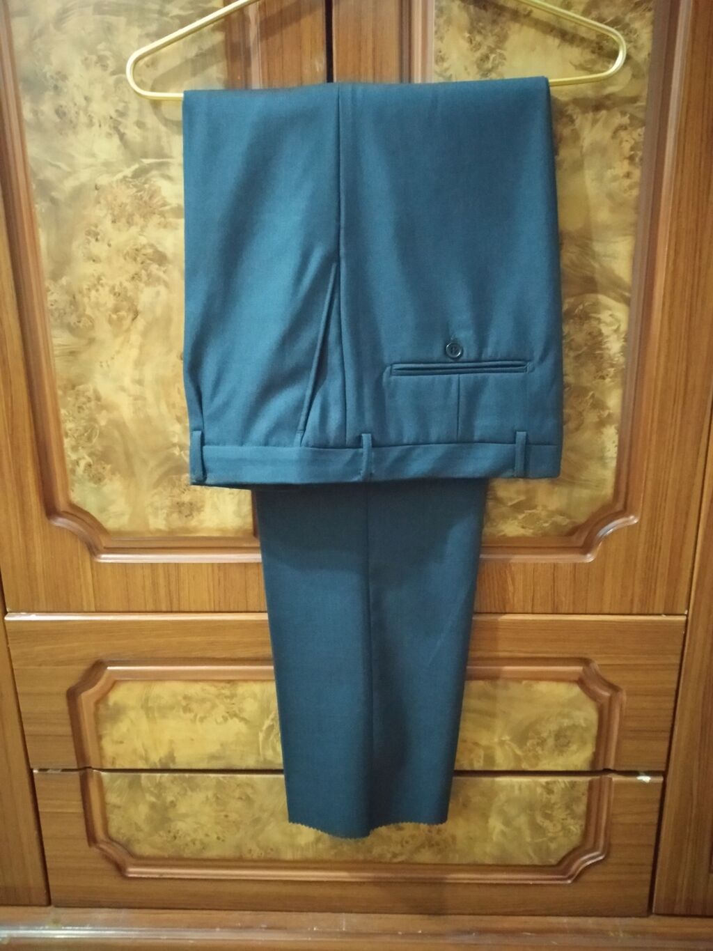 Kişi kostyumu – Jınaoshan - Rəng: tünd göy (navy) - Ölçü: 50 - Parça — Şəxsi əşyalar, Bakı (7)