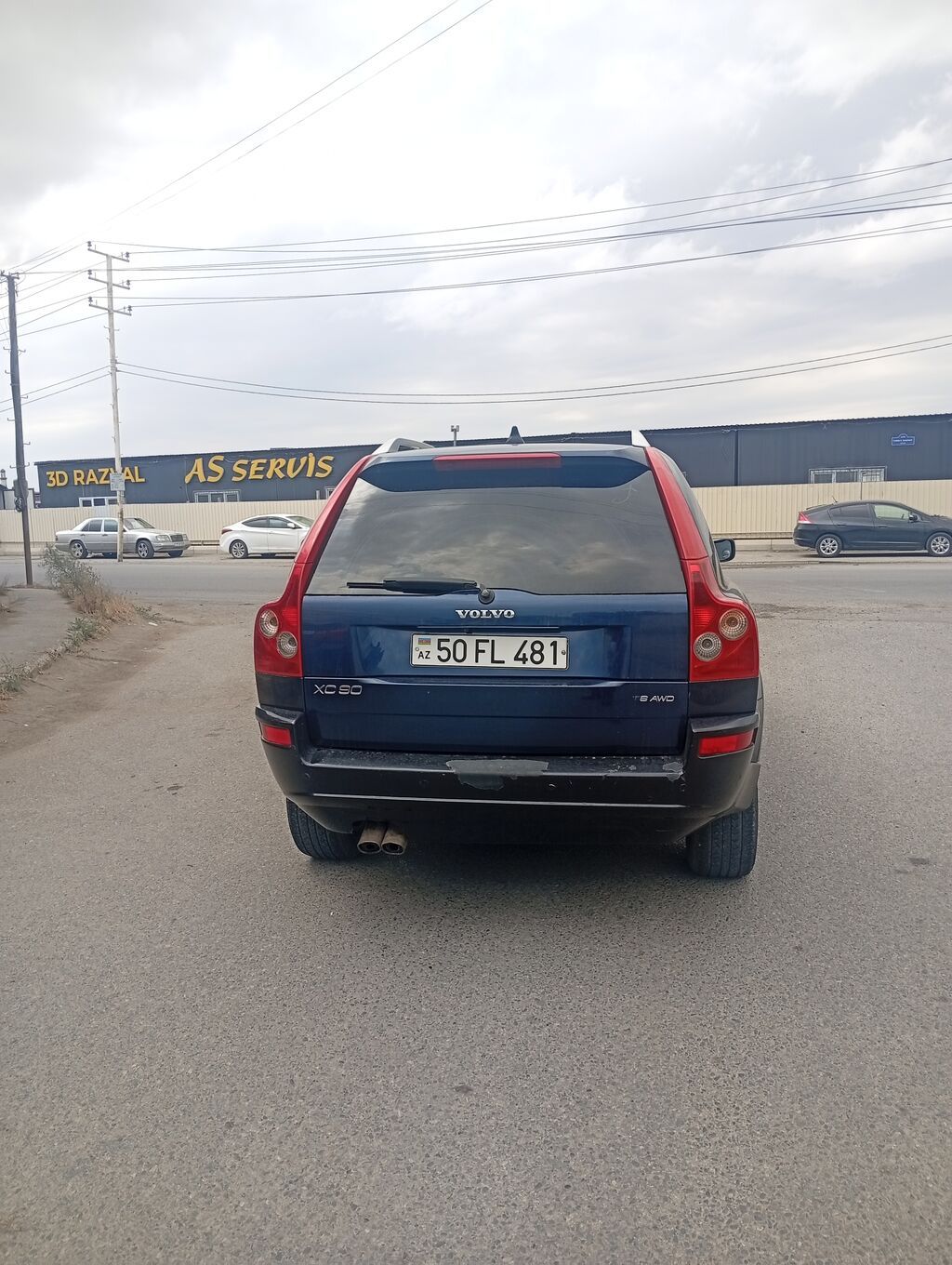Volvo XC90 T6 AWD, tünd mavi rəngli kireditle satılır İlkin 5000 min — Avtomobillər, Sumqayıt (2)