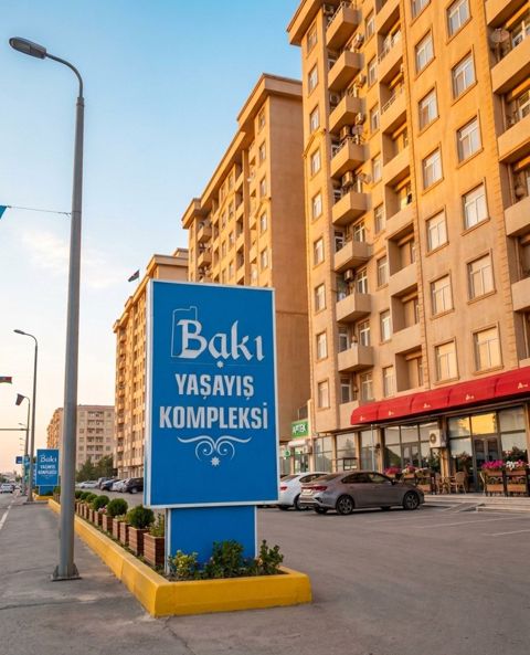 Satılır 2 otaqlı yeni tikili 53 m² — Bakı