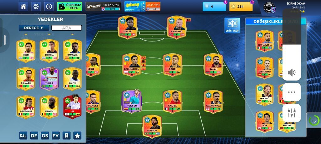 Top Eleven/menecer oyunu üçün yüksək reytinqli hesab/squad - Oyun — İdman, hobi, istirahət, Bakı
