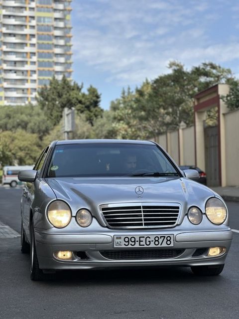 Mercedes E 220, 2.2 L, 2000 il, 332 000 km — Bakı