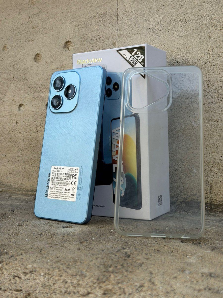 Blackview Wave 9C Blue 128GB/4GB — Smartfonlar, Bakı (2)