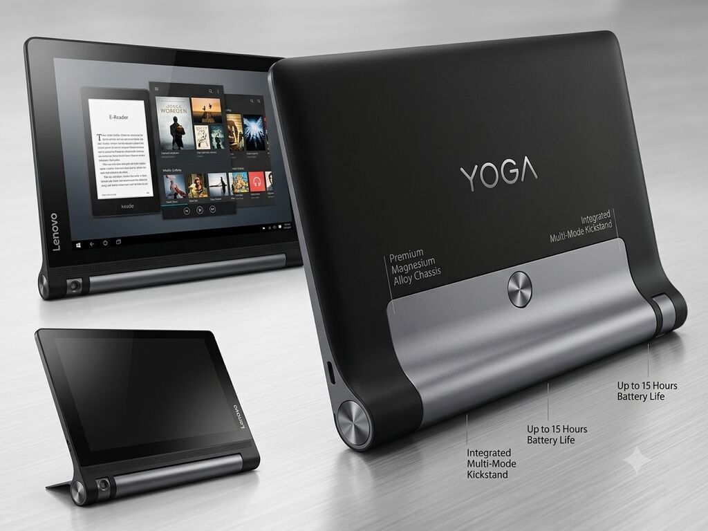 Lenovo Yoga planşet - Marka/model: Lenovo Yoga Tablet seriyası — Lenovo, Digah (3)