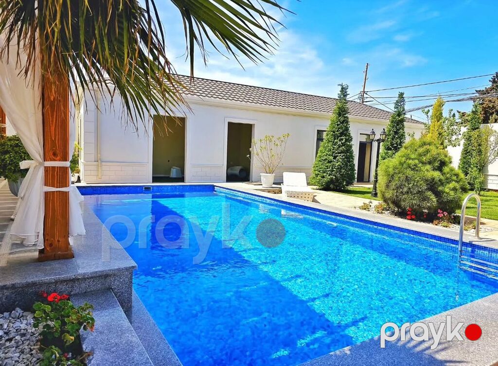Satılır 6 otaqlı həyət evi/bağ evi 380 m² — Ev, villa, Bakı (4)