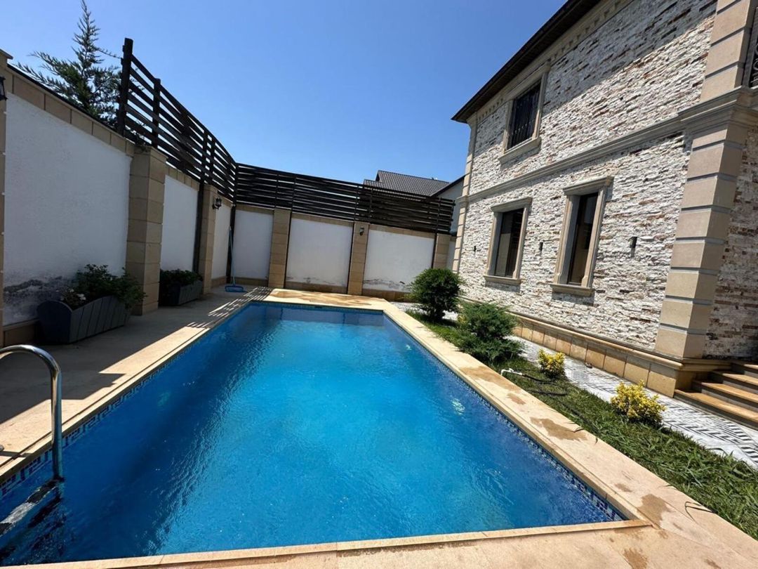 İcarəyə verilir 5 otaqlı həyət evi/bağ evi 200 m² — Ev, villa, Bakı (8)