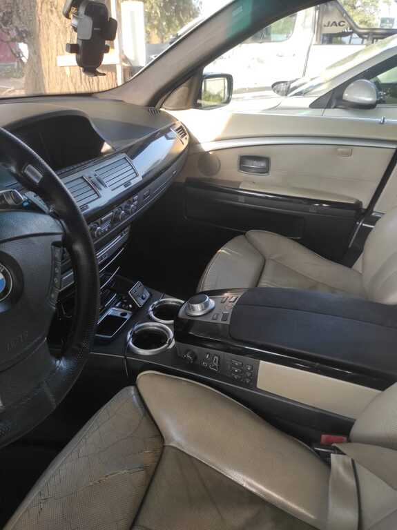 BMW 750, 4.8 L, 2007 il, 290 000 km — Avtomobillər, Qəbələ (8)