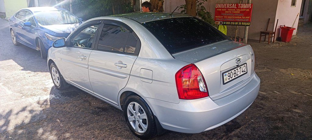 Hyundai Accent, 1.4 L, 2008 il, 211 000 km — Avtomobillər, Bakı (8)