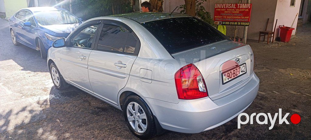 Hyundai Accent, 1.4 L, 2008 il, 211 000 km — Avtomobillər, Bakı (8)
