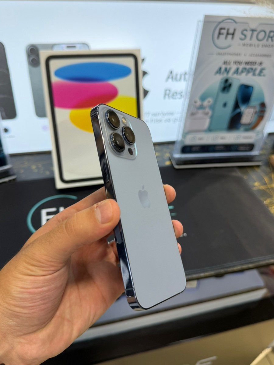 Apple iPhone 13 Pro Sierra Blue 128GB/6GB — Smartfonlar, Bakı (6)
