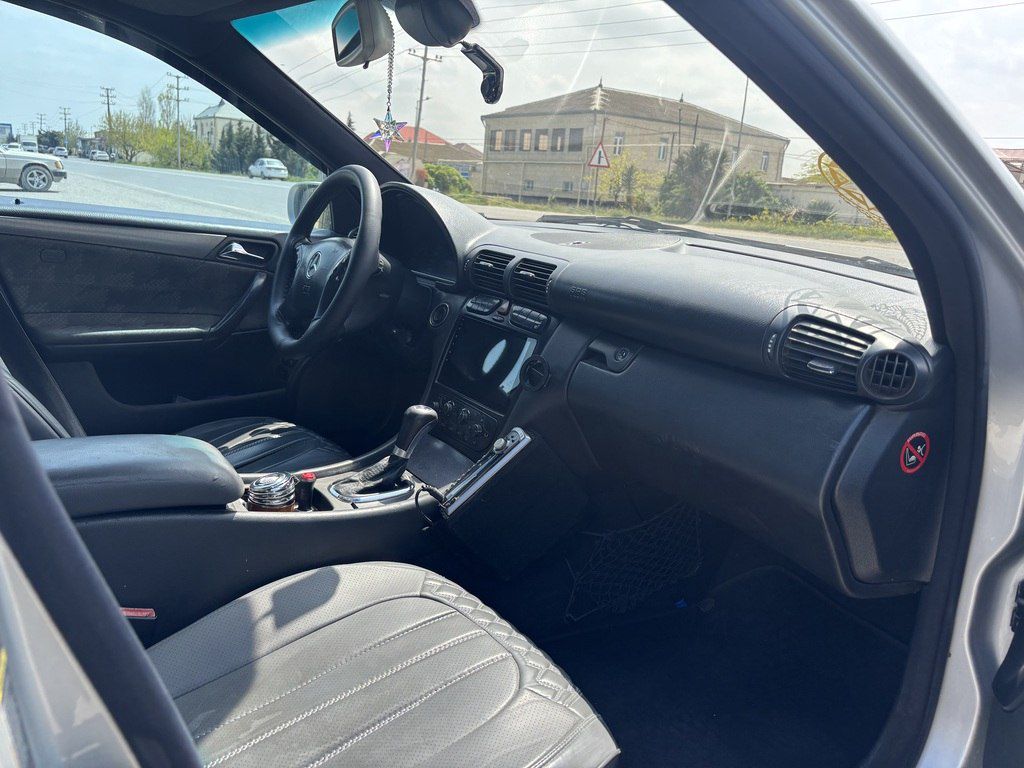 Mercedes C 200, 2.2 L, 2002 il, 528 604 km — Avtomobillər, Bakı (11)