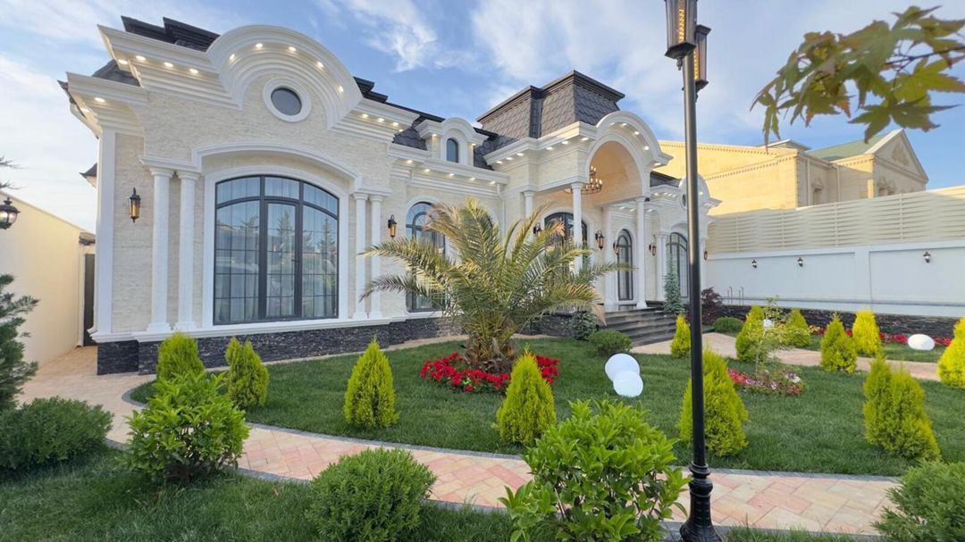 Satılır 6 otaqlı həyət evi/bağ evi 330 m² — Ev, villa, Bakı (4)