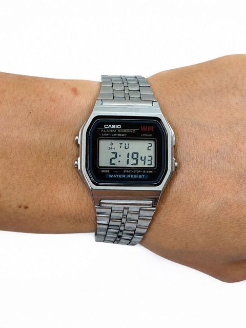 İşlənmiş, Qol saatı, Casio, rəng - Gümüşü — Bakı
