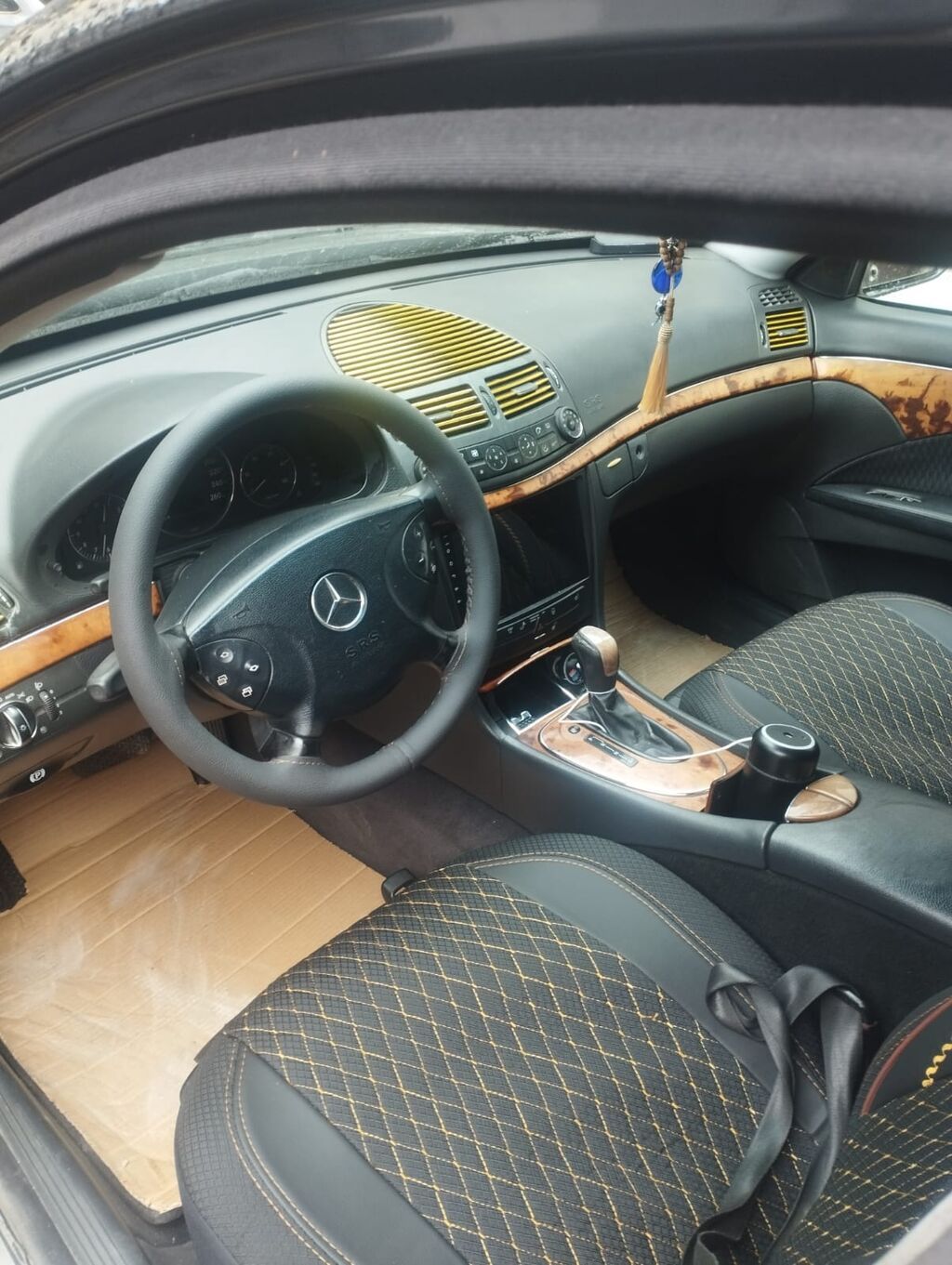 Mercedes-Benz E 220: 2.2 l 2002 il Sedan — Avto, Bakı (7)