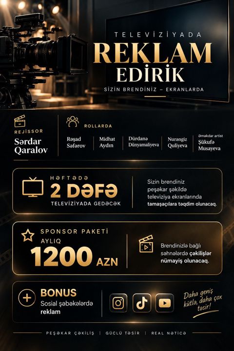 Televiziya reklam xidməti — Bakı