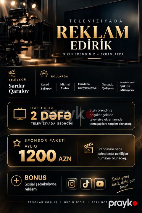 Televiziya reklam xidməti — Bakı