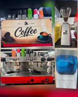 4500₼ kofe aparatı 2gözlü+kofe uyudən+su filtri+ sirop+ hərşeyi var — Профессиональная кухонная техника