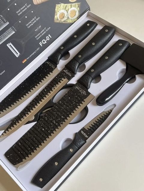 Yeni Royal Home – Almaniyanın 7 hissəli professional bıçaq dəsti — Bakı