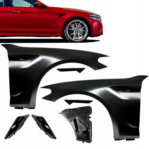 BMW G30 M5 qanadı — Bakı