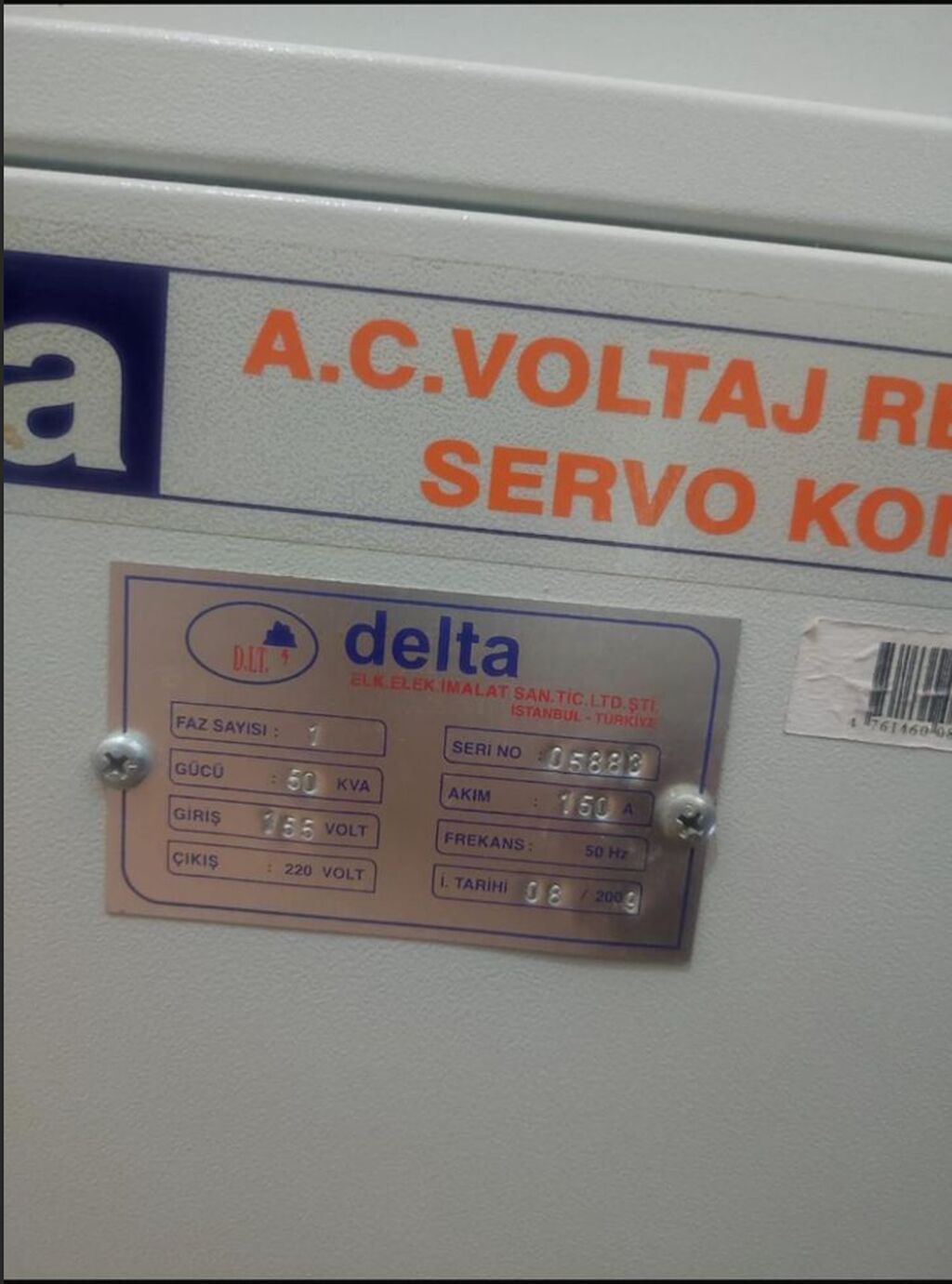 İşlənmiş, 1 faza, Transformator, Delta — Transformatorlar, Bakı (2)
