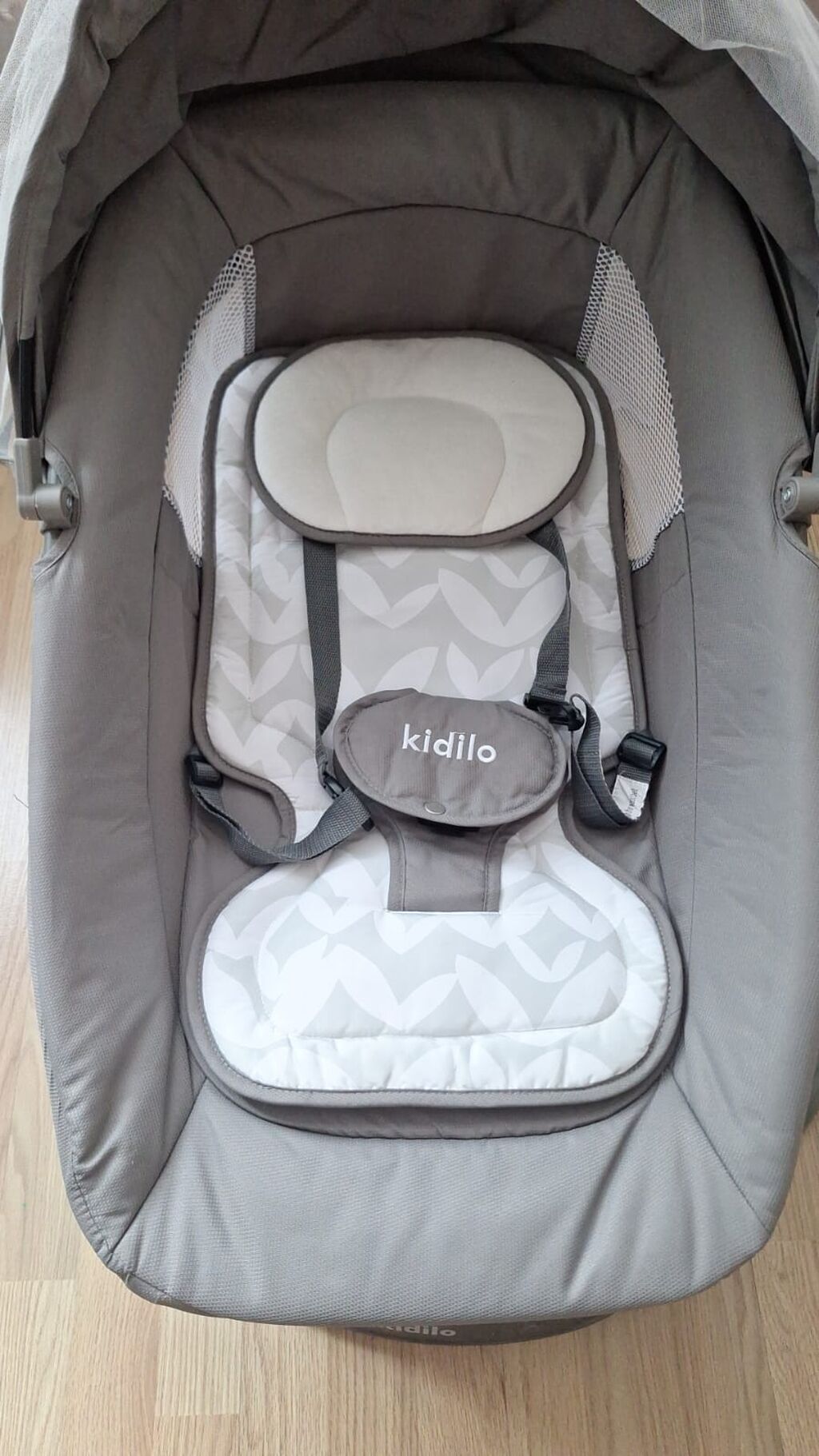 Kidilo elektrik beşik-swing - Marka/model: Kidilo - Rəng: boz - Tip — Mebel, Masazır (4)
