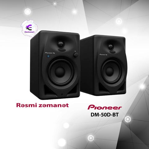 Pioneer DJ DM-50D Active Monitor Speaker Pair — Bakı