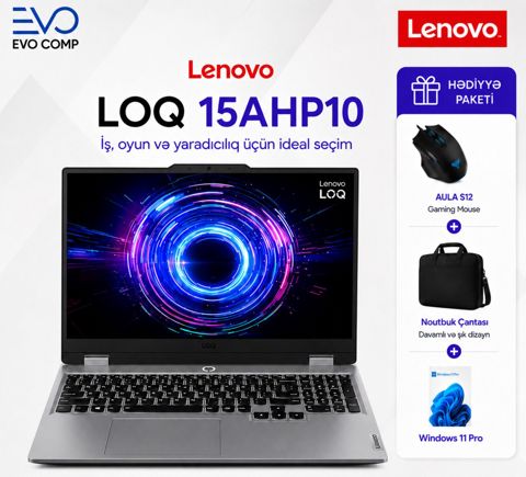 Noutbuk Lenovo LOQ 15AHP10 — Bakı